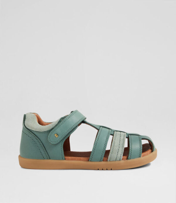 Kp Roam Junior Iceberg Green Leather Flat Shoes