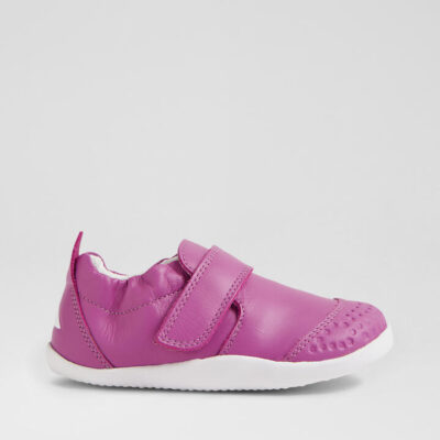 Xp Go Orchid Leather Flat Shoes
