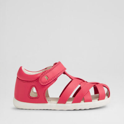 Su Tropicana 2 Infant Radiant Raspberry Leather Flat Shoes