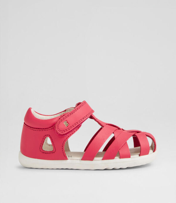 Su Tropicana 2 Infant Radiant Raspberry Leather Flat Shoes