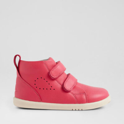 Iw Grass Court High Toddler Radiant Raspberry Leather Ankle Boots