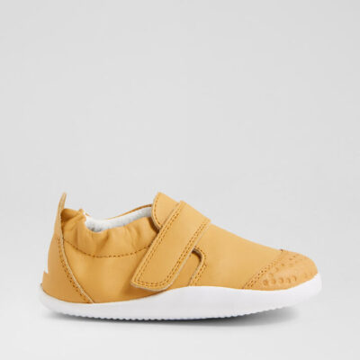 Xp Go Oak Buff Leather Flat Shoes