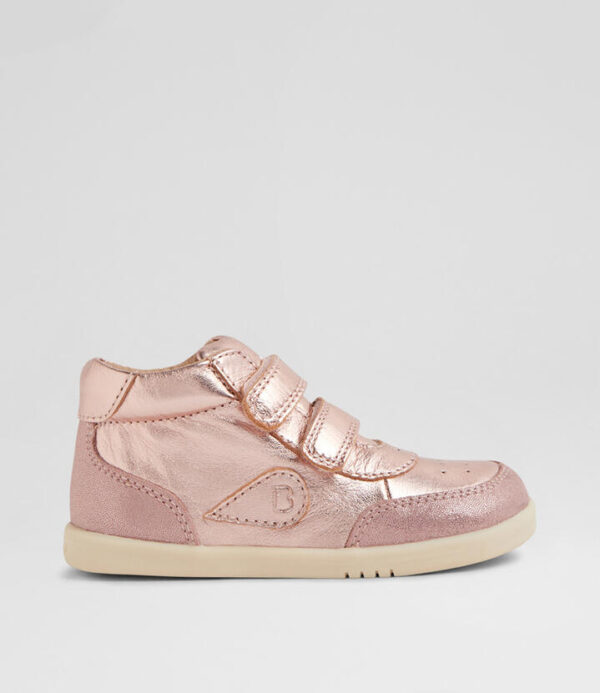 Iw Champ High Rose Gold Leather Ankle Boots