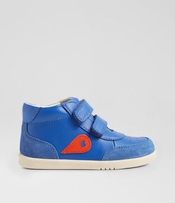 Iw Champ High Toddler Olympian Blue Leather Ankle Boots