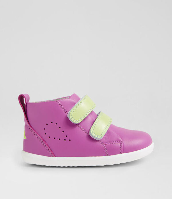 Su Grass Court High Infant Orchid Leather Ankle Boots