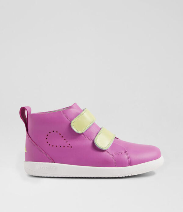 Kp Grass Court High Junior Orchid Leather Ankle Boots