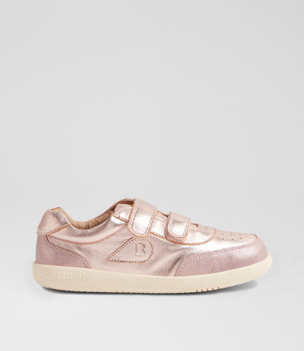 Kp Champ Junior Rose Gold Leather Flat Shoes