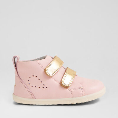 Su Grass Court High Infant Ballet Pink Leather Ankle Boots