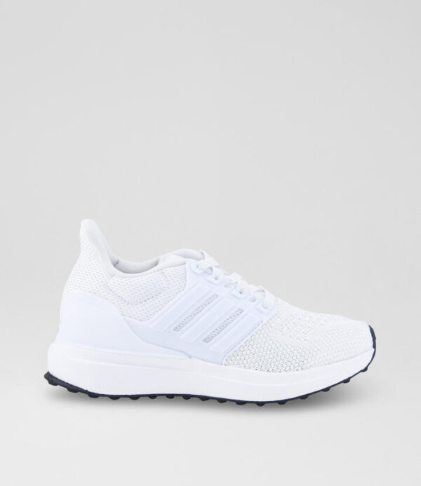 Ultradream Junior White Black Fabric Sneakers
