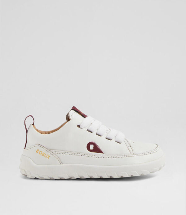 Iw Evo Toddler White Leather Lace Up Flats