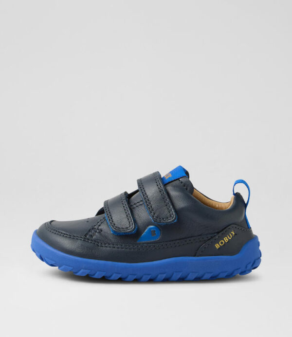Su Dawn Infant Navy Leather Flat Shoes