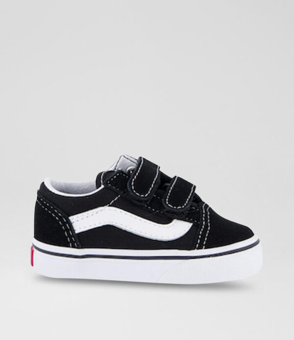 Old Skool Toddler Black Canvas Sneakers