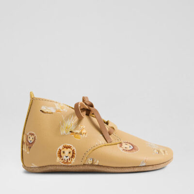 Ss Roar Lace Infant Taffy Multi Leather Flat Shoes