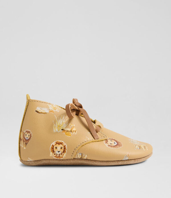 Ss Roar Lace Infant Taffy Multi Leather Flat Shoes