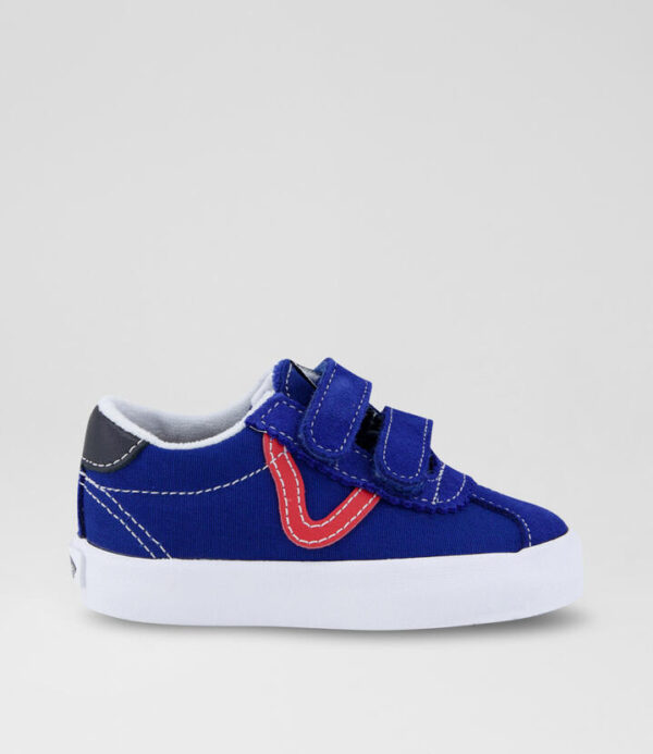 Sport Low V Toddler Blue Multi Canvas Sneakers