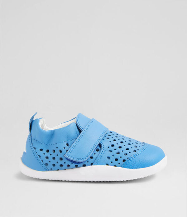 Xp Go Punch Infant Azure Leather Flat Shoes