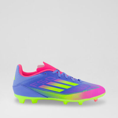 F50 Junior Blue Yellow Pink Sneakers