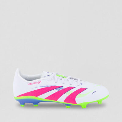 Predator Junior White Pink Yellow Sneakers