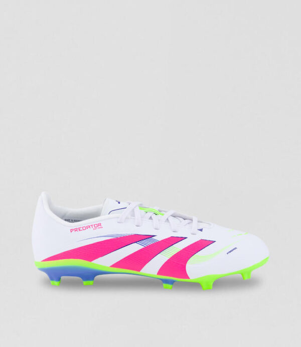 Predator Junior White Pink Yellow Sneakers
