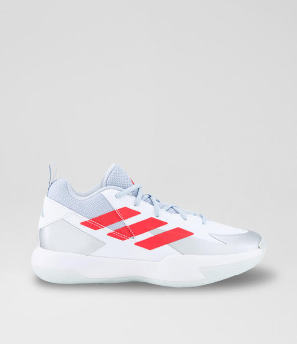 Cross Em Up Youth White Blue Red Sneakers