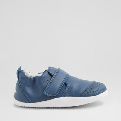 Xp Go Infant Vintage Indigo Leather Flat Shoes