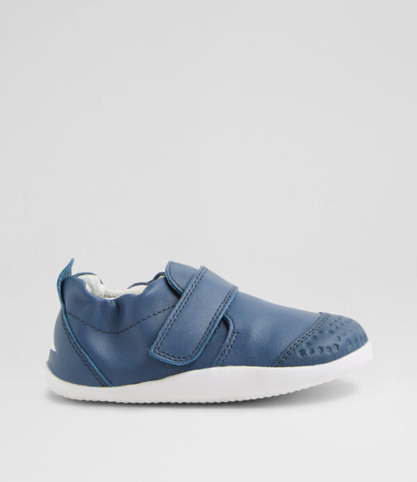 Xp Go Infant Vintage Indigo Leather Flat Shoes