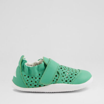 Xp Go Punch Infant Winter Green Leather Flat Shoes