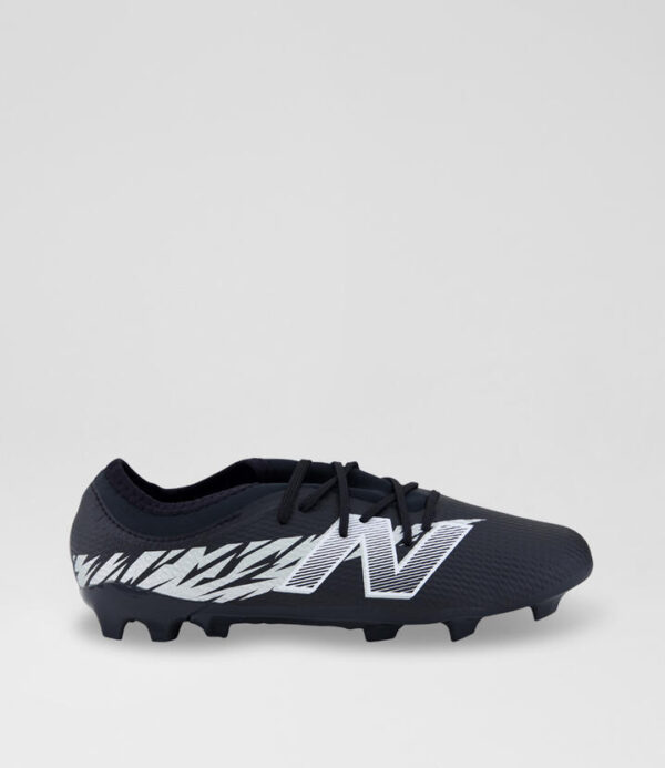 Furon Junior Black White Leather Sneakers