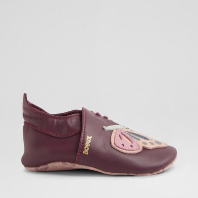 Ss Athalia Infant Fig Leather Flat Shoes