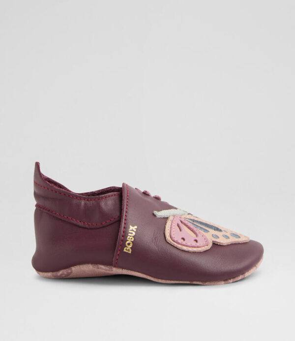 Ss Athalia Infant Fig Leather Flat Shoes