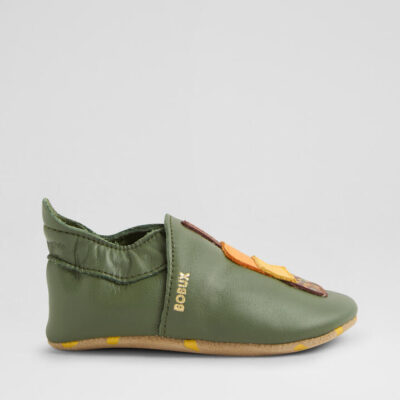 Ss Icelolly Infant Chive Leather Flat Shoes