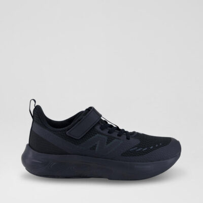 625 Junior Black Mesh Sneakers