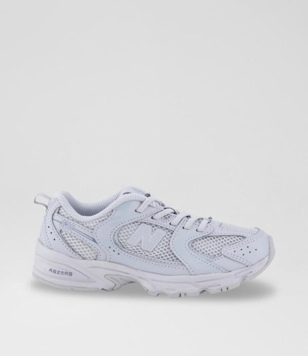 530 Junior Pearl Grey Mesh Sneakers