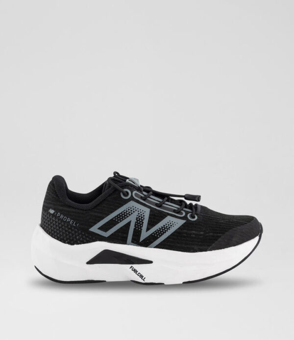 Propel Junior Black White Mesh Sneakers