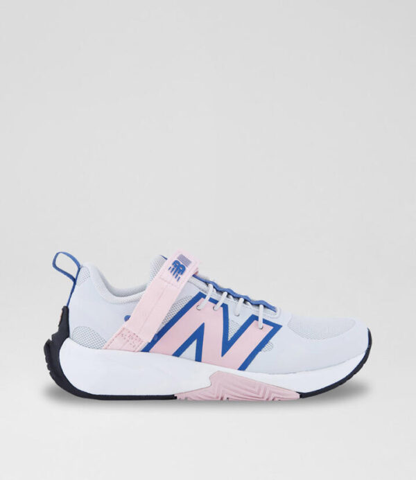 Fuel Cell Play Junior Grey Pink Navy Mesh Sneakers