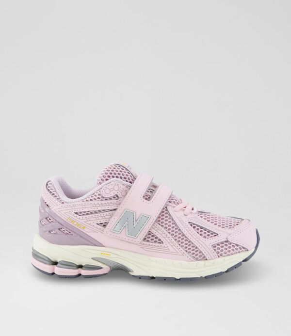 1906 Junior Pink White Mesh Sneakers