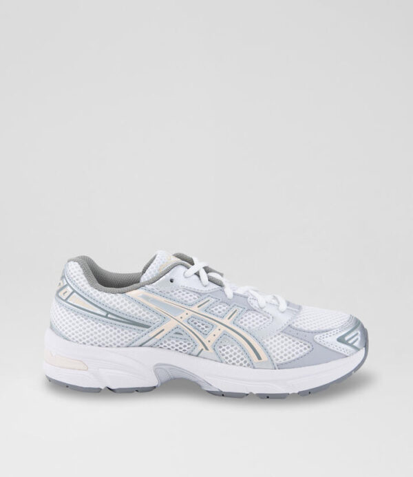 Gel 1130 Youth White Pearl Pink Mesh Sneakers