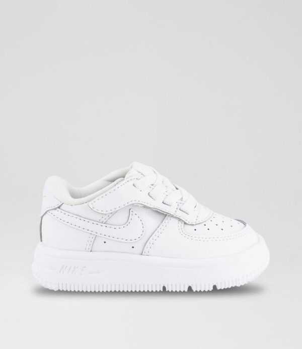 Air Force 1 Easy On Toddler White Leather Sneakers