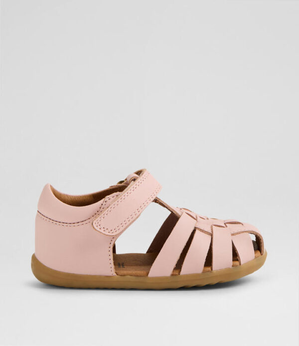 Su Harbor Toddler Ballet Pink Leather Sandals