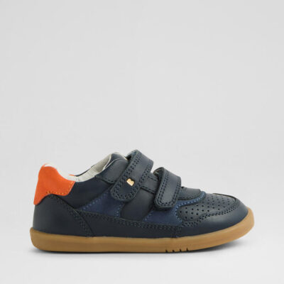 Iw Hunter Toddler Navy Nasturtium Leather Flat Shoes