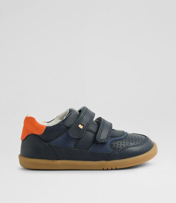 Iw Hunter Toddler Navy Nasturtium Leather Flat Shoes