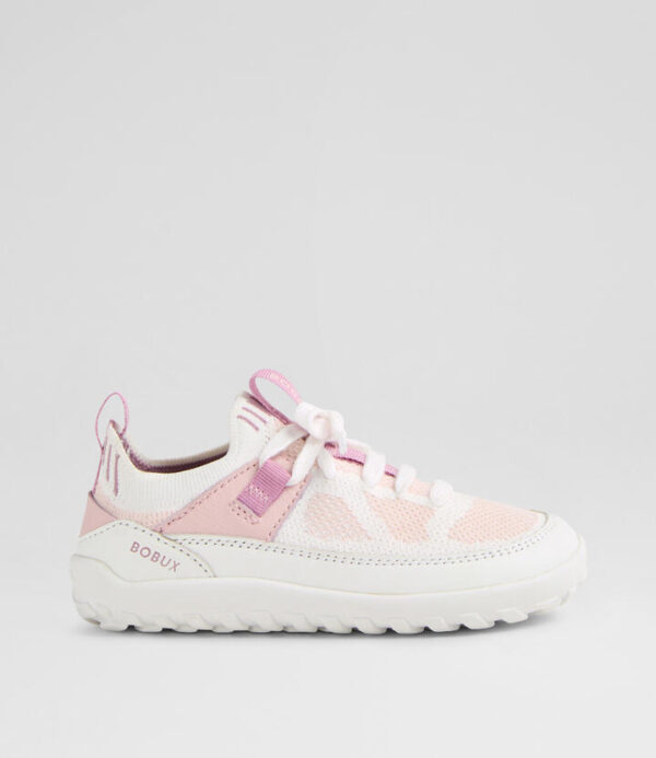 Iw Meta Toddler White Parfait Pink Leather Sneakers