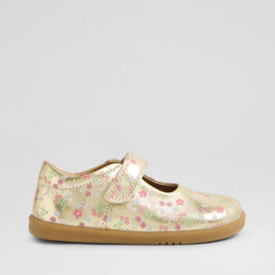 Iw Mina Toddler Gold Multi Leather Flat Shoes