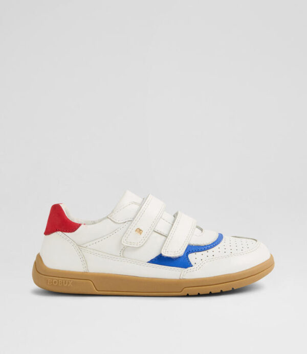 Kp Hunter Junior White Salsa Leather Flat Shoes