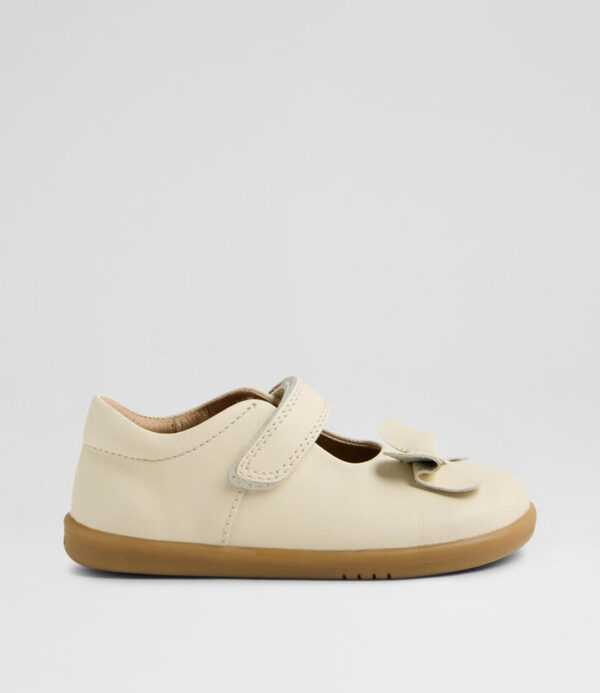 Iw Bowyn Toddler Chalk Leather Flat Shoes