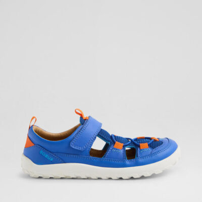 Kp Rocky Junior Dazzling Blue Leather Flat Shoes