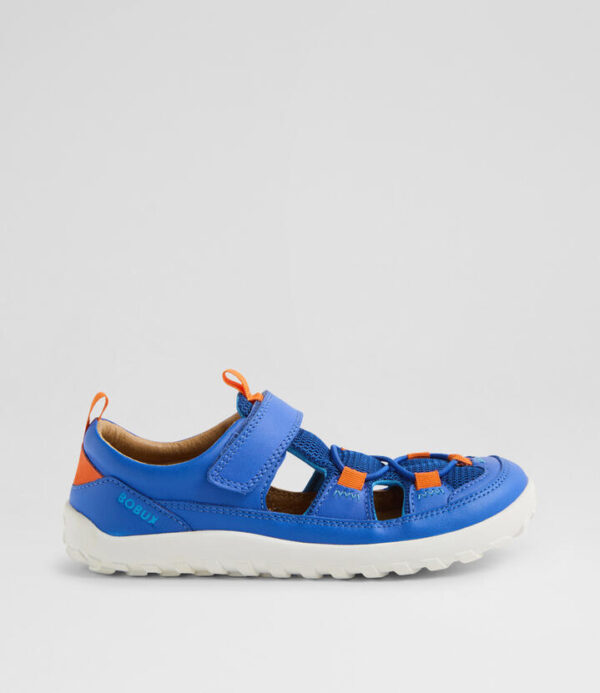 Kp Rocky Junior Dazzling Blue Leather Flat Shoes