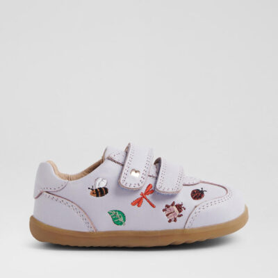 Su Buggie Toddler Thistle Leather Sneakers