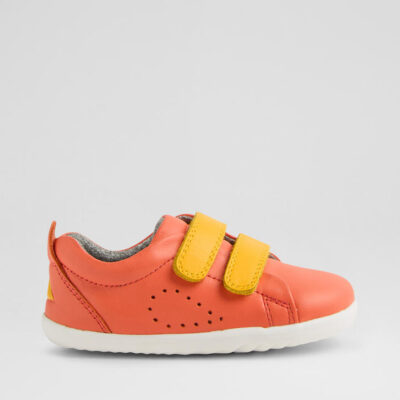 Su Grass Court Infant Nasturtium Saffron Leather Sneakers