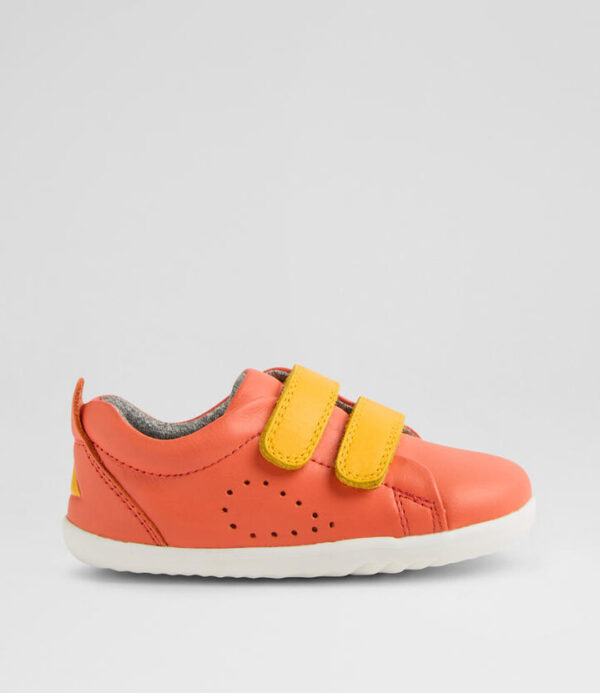 Su Grass Court Infant Nasturtium Saffron Leather Sneakers